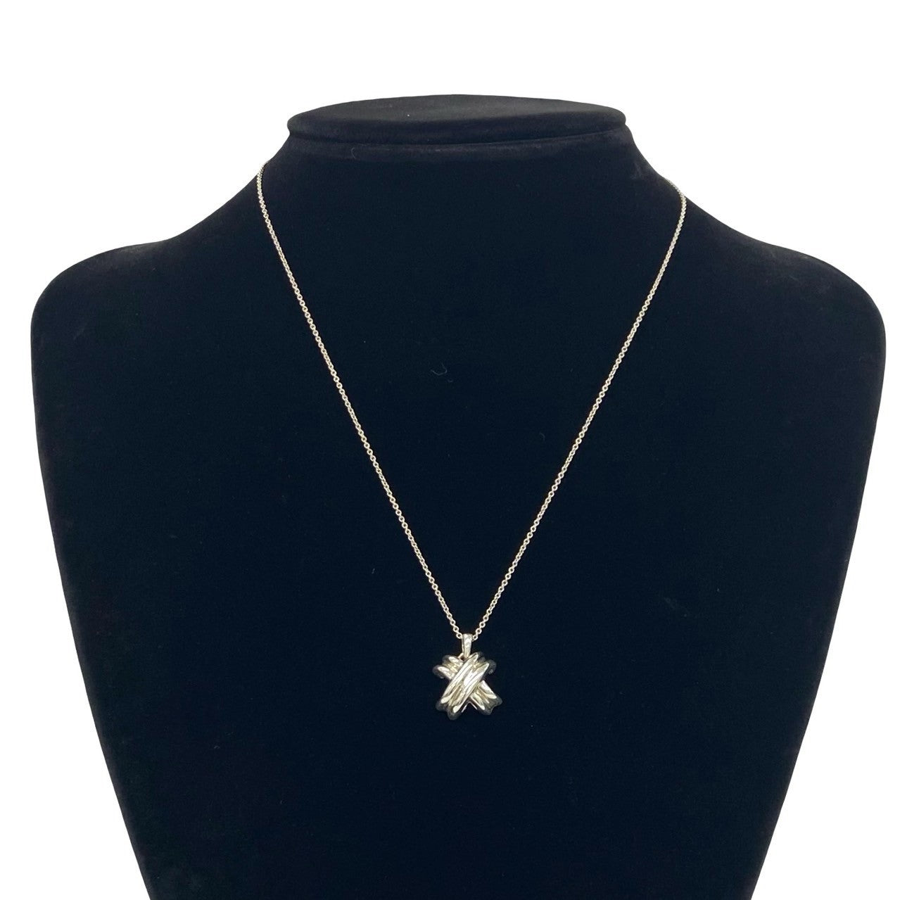 TIFFANY&Co. ティファニー (Vintage) シグネチャー クロス ネックレス 2