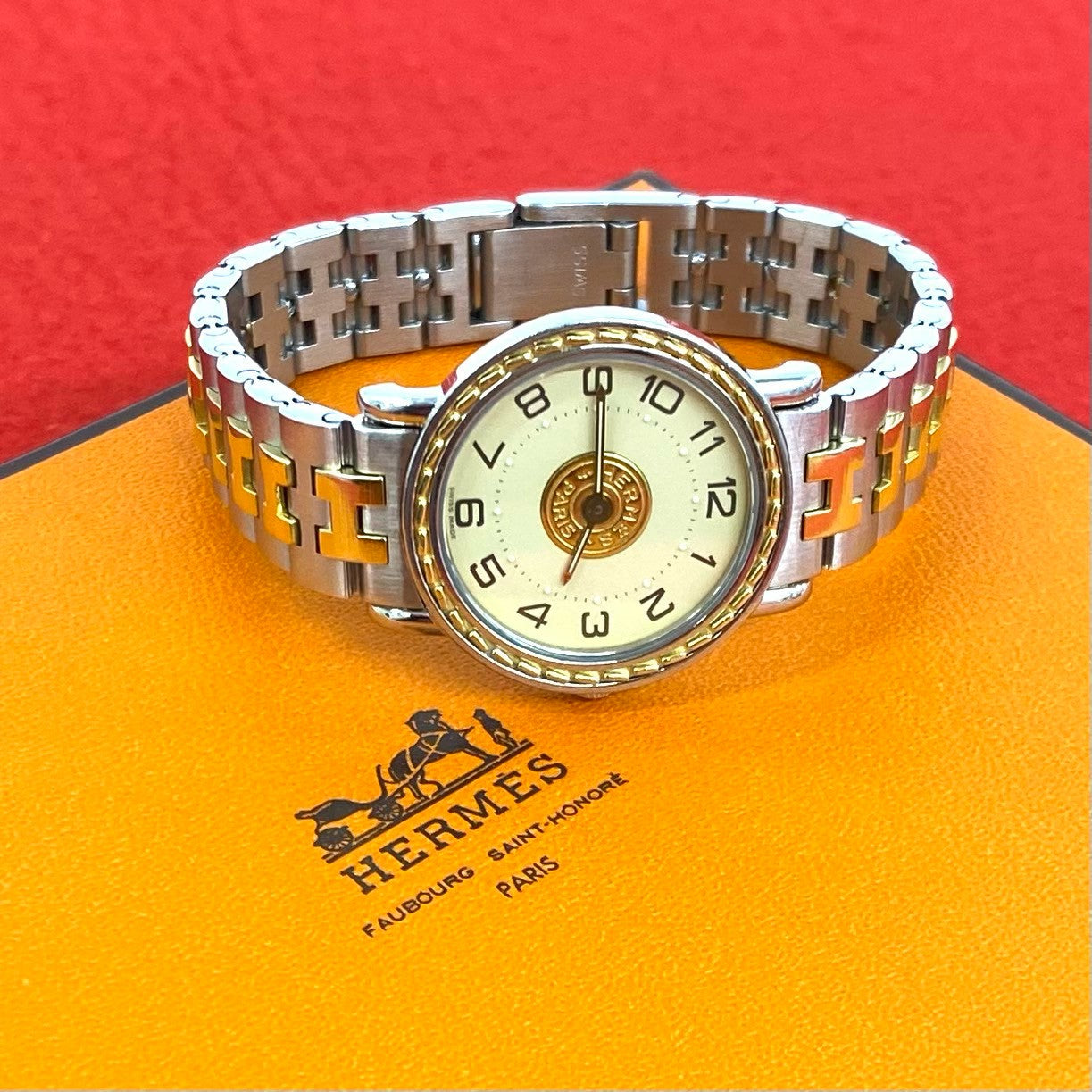 HERMES エルメス セリエ 腕時計