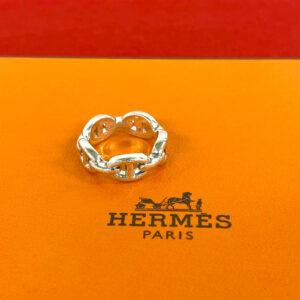 HERMES エルメス アンシェネ リング 指輪