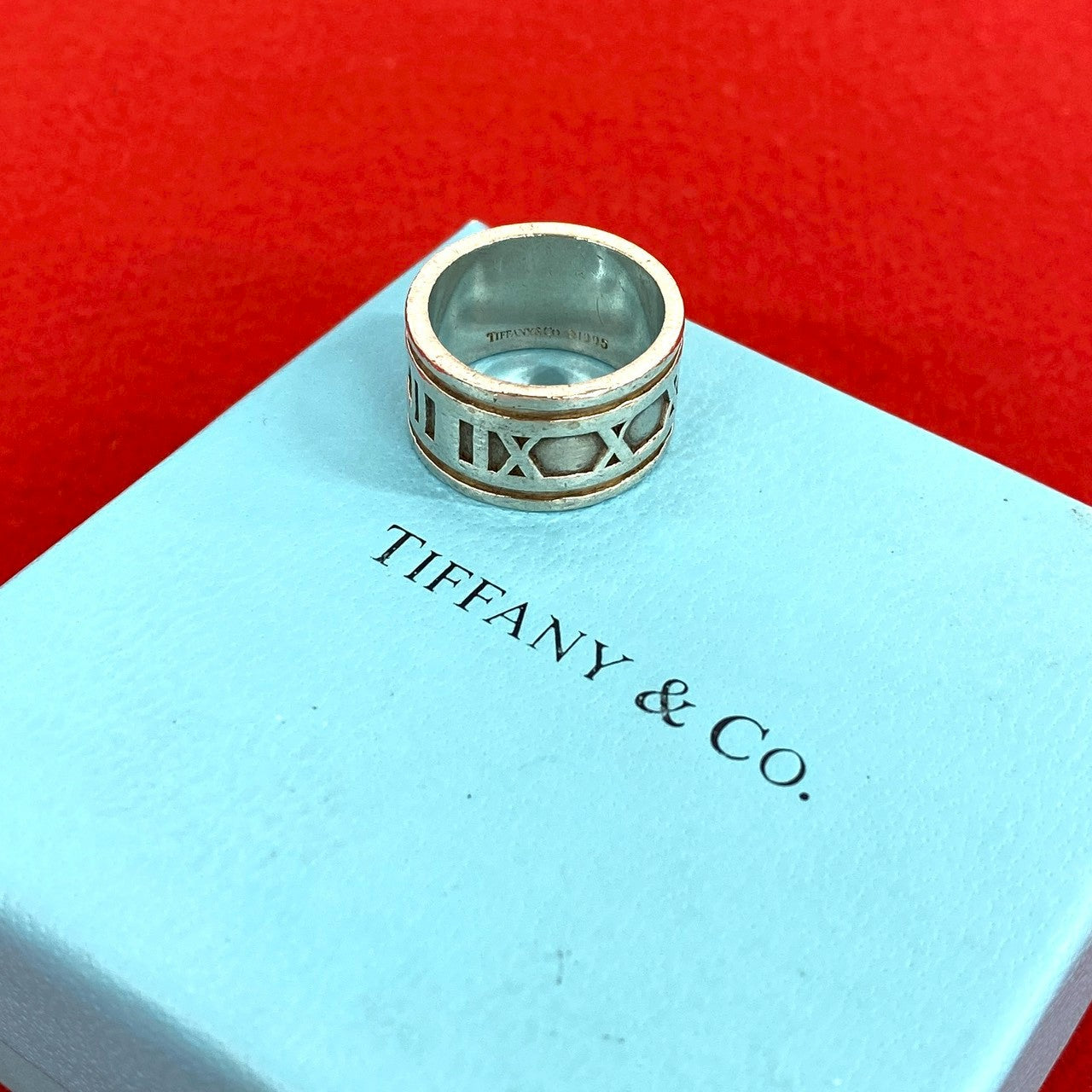 TIFFANY&Co. ティファニー (Vintage) ワイド アトラス リング 指輪
