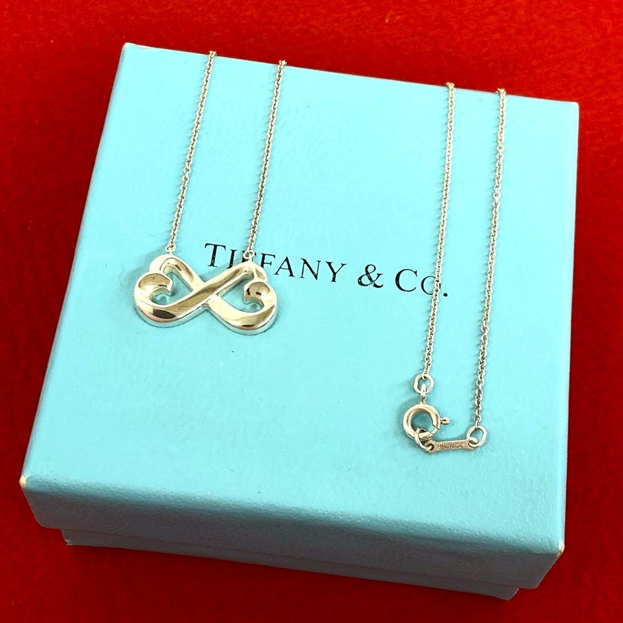 TIFFANY&Co. ティファニー (Vintage) ダブルラビングハート ネックレス