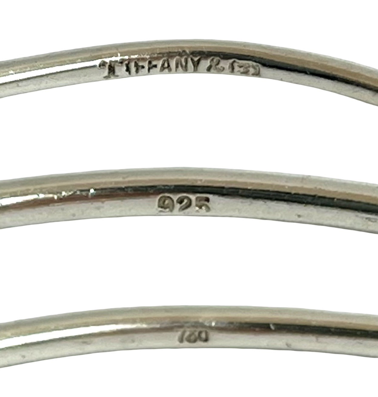 TIFFANY&Co. ティファニー フック&アイ ラブノット バングル 3