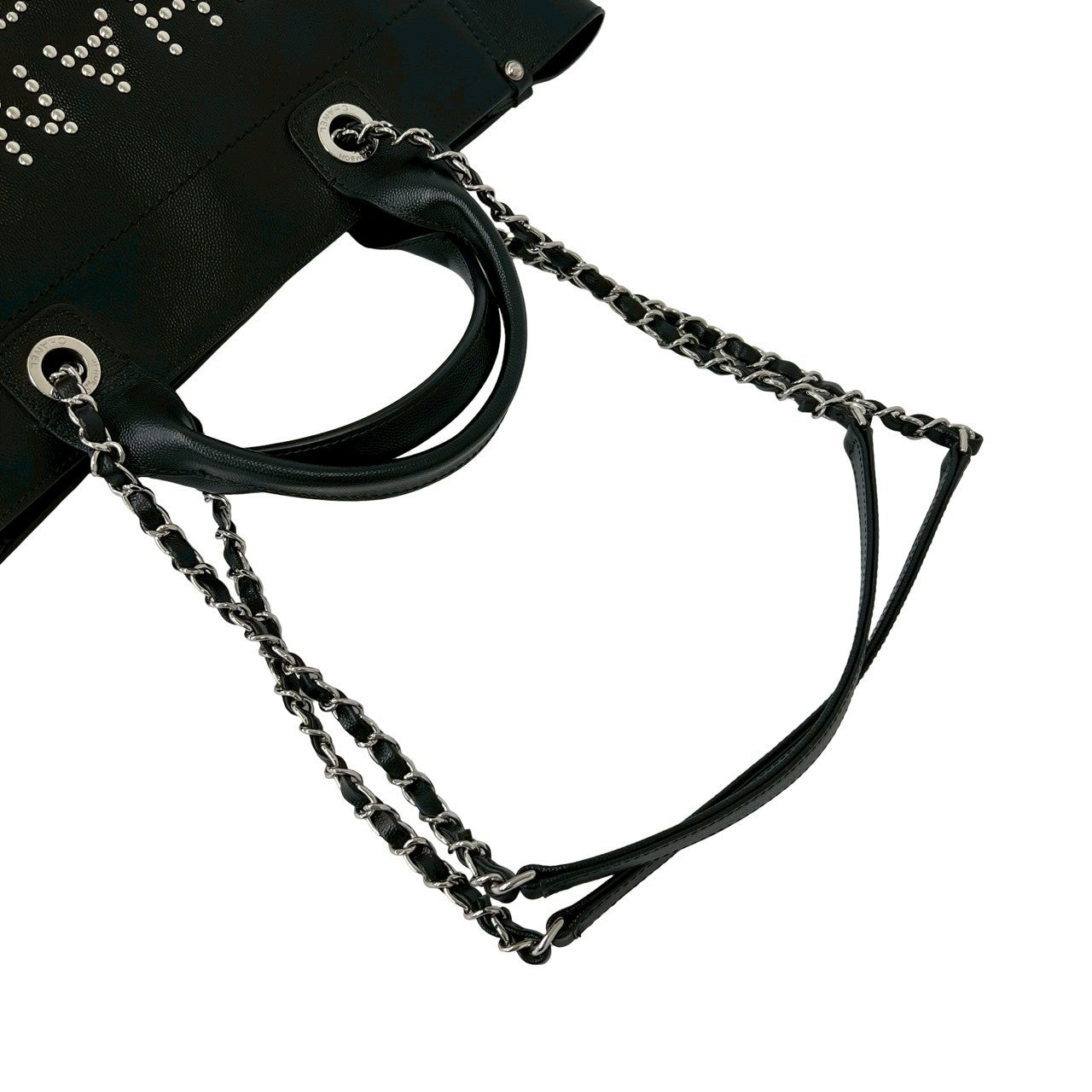 CHANEL シャネル ドーヴィル トートバッグ 4
