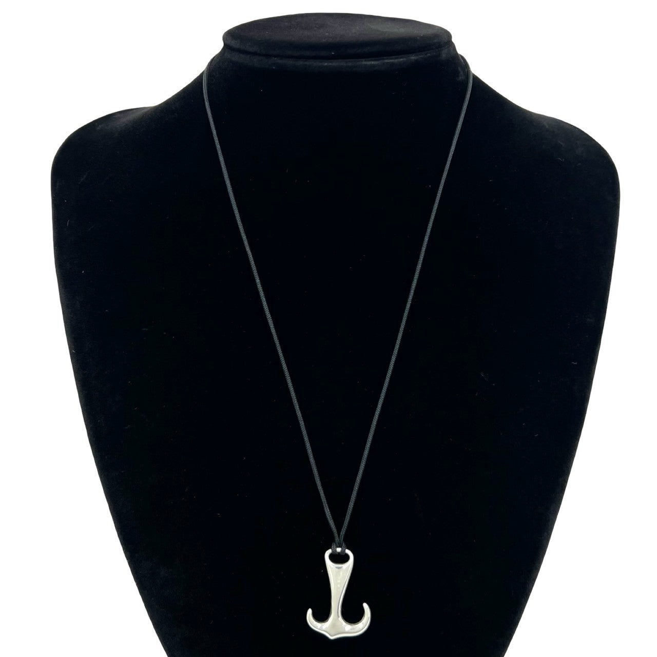 TIFFANY&Co. ティファニー (Vintage) シルバー アンカー シルクコード ネックレス 2