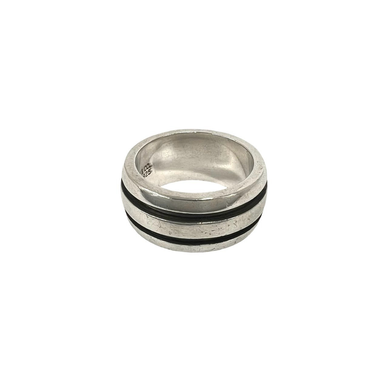 TIFFANY&Co. ティファニー (Vintage) グルーブド ダブル ライン リング 指輪 5