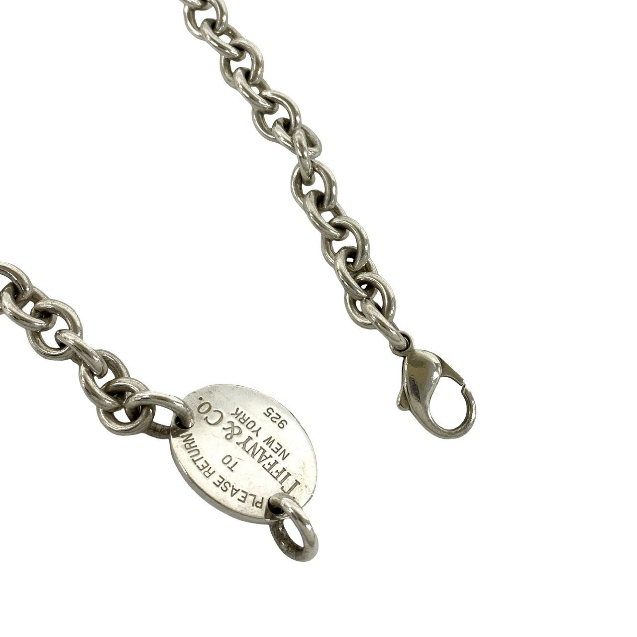 TIFFANY&Co. ティファニー リターントゥ オーバル タグ ネックレス 4