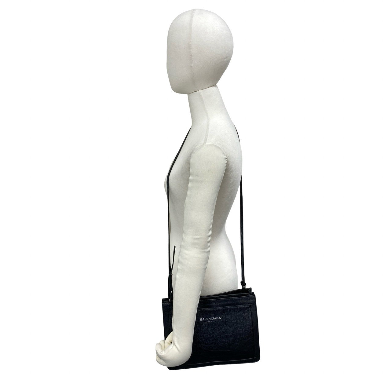 BALENCIAGA バレンシアガ ネイビーポシェット ショルダーバッグ 2