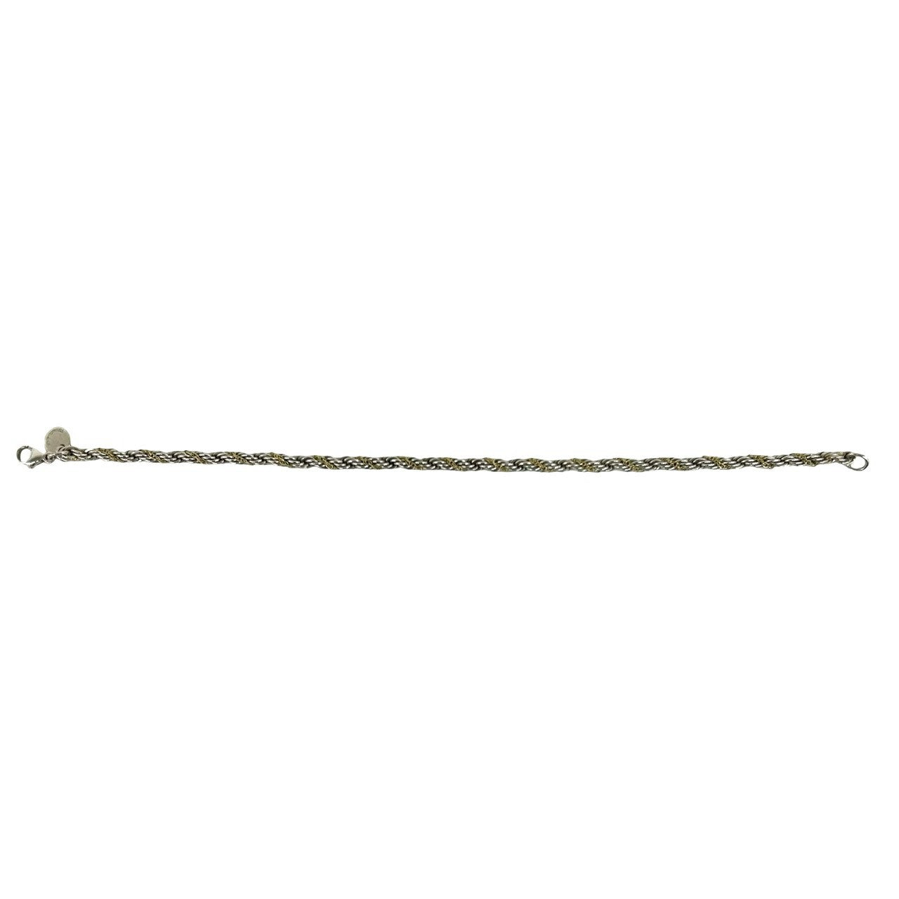 TIFFANY&Co. ティファニー (Vintage) ツイストロープ ブレスレット 925 K18 750YG 5