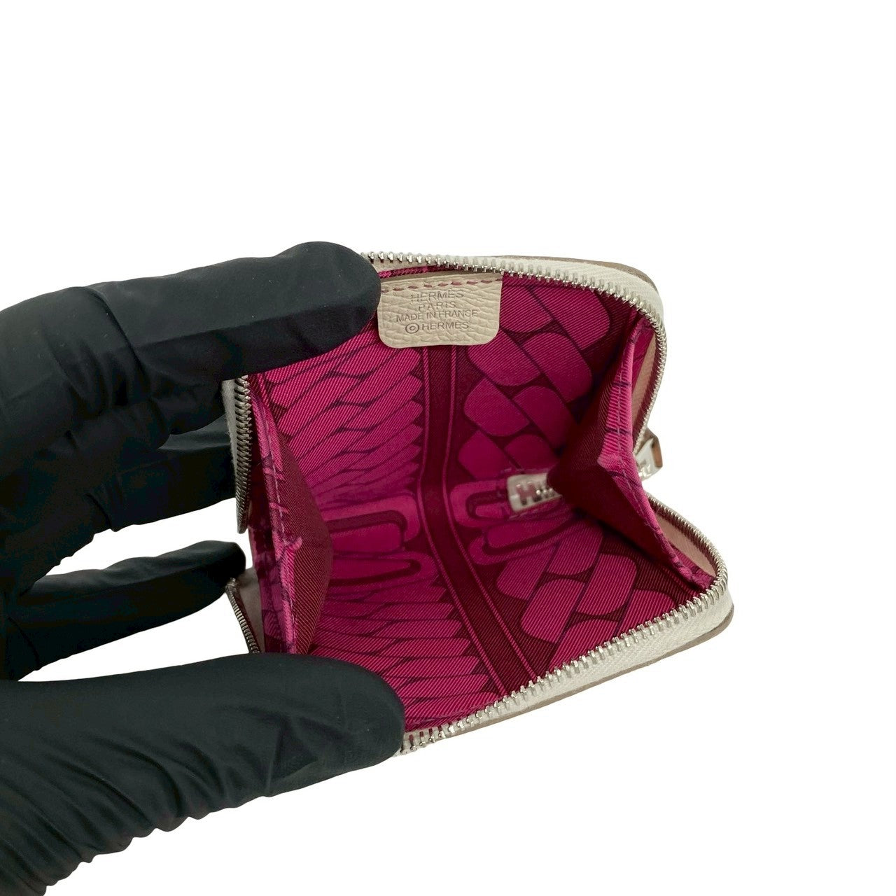 HERMES エルメス アザップ コンパクト シルクイン コインケース ヴォーエプソン 7