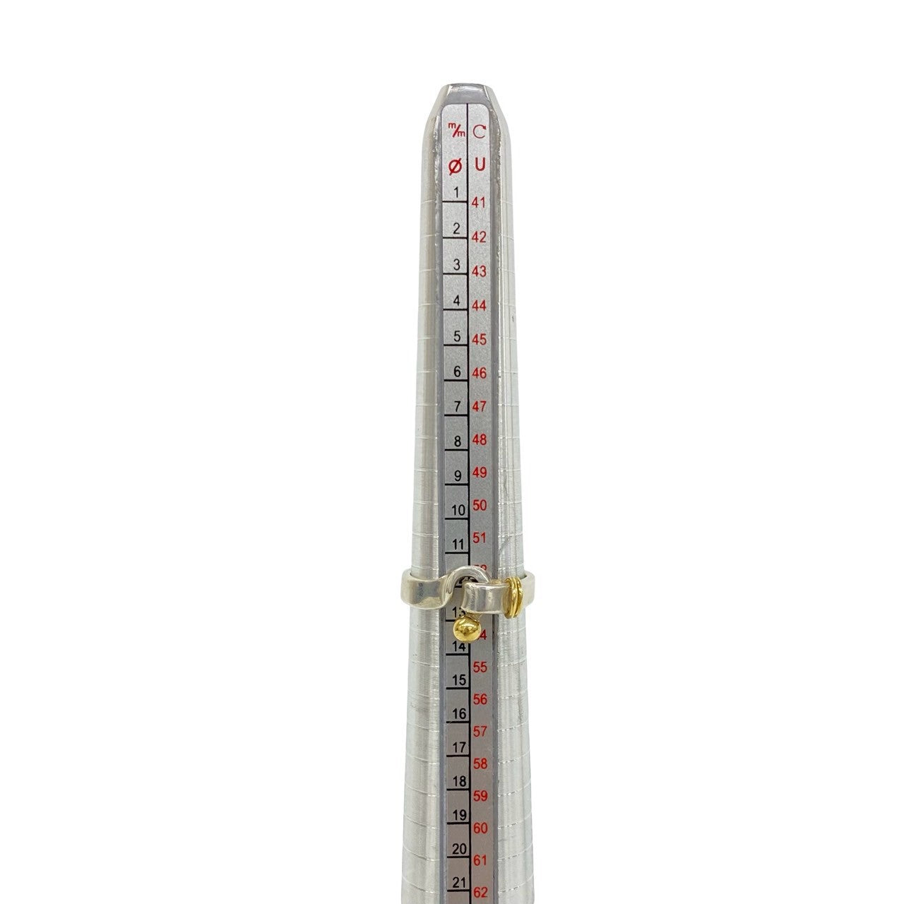 TIFFANY&Co. ティファニー (Vintage) フック&アイ リング 指輪 12号 925 K18 750YG 7