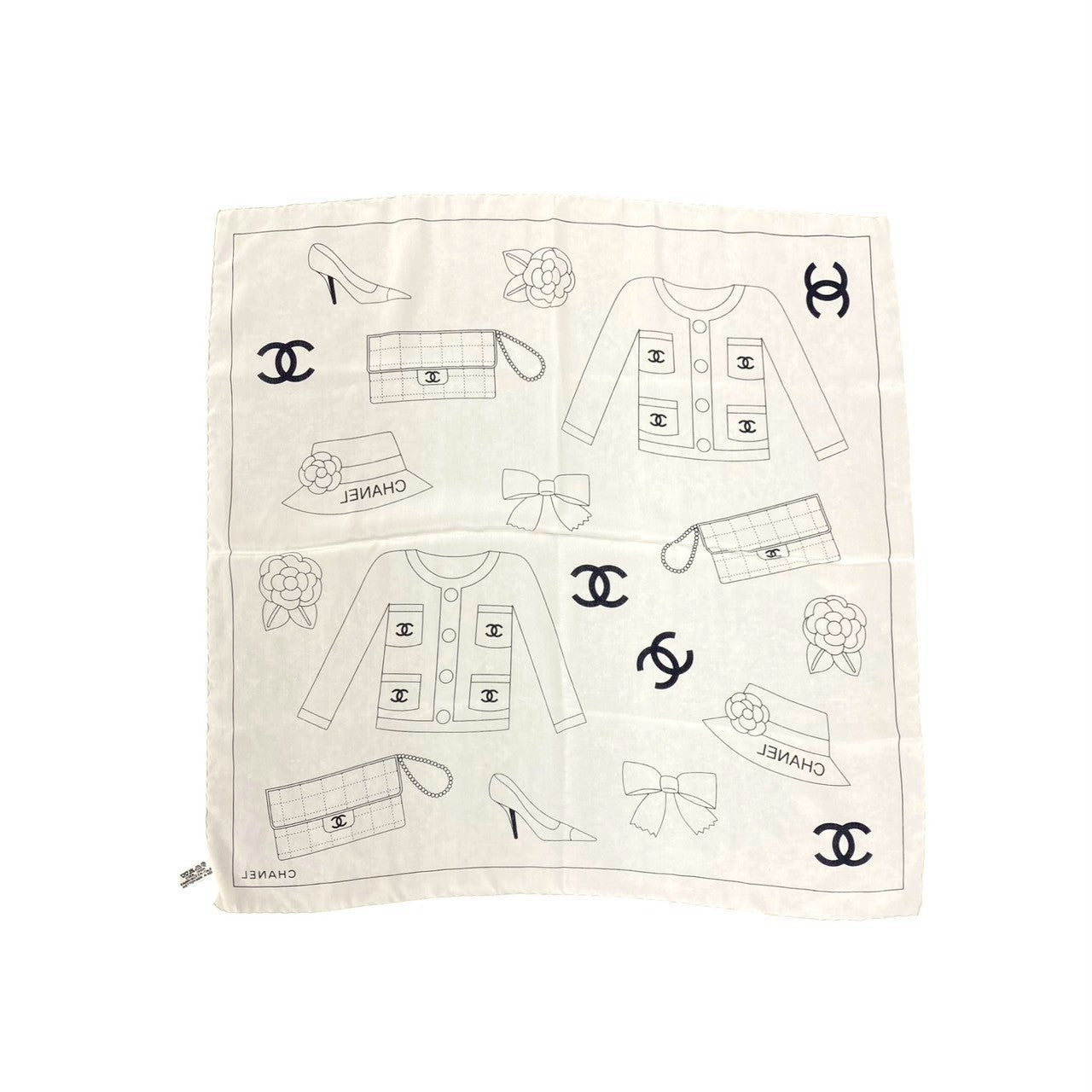 CHANEL シャネル スカーフ 3