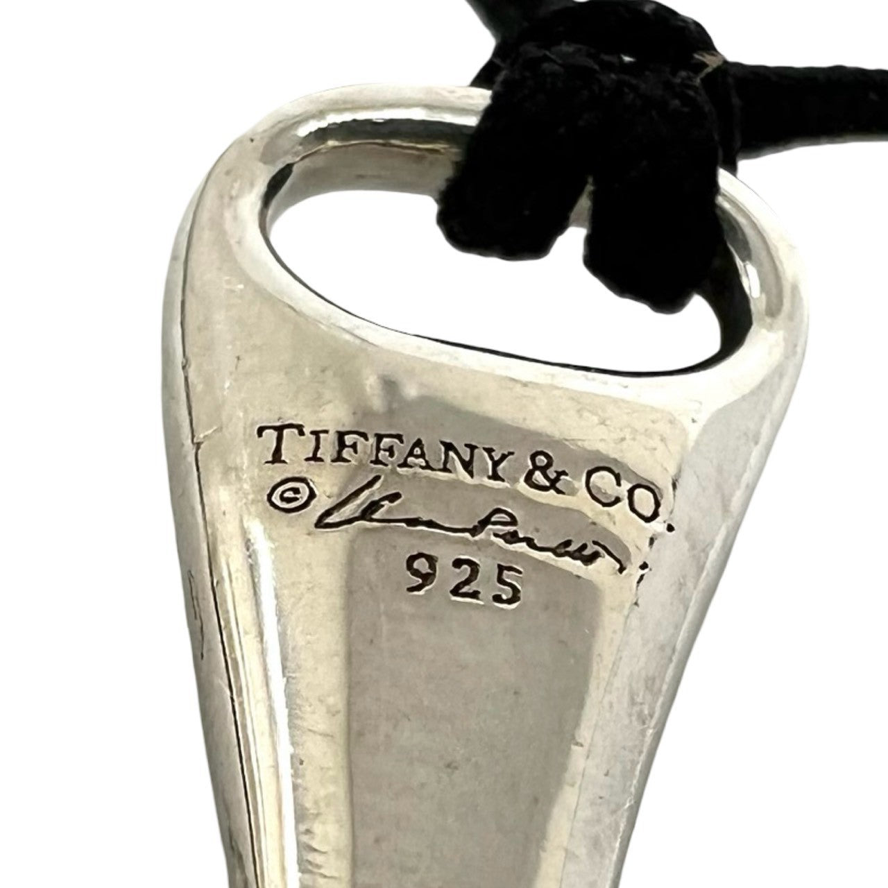 TIFFANY&Co. ティファニー (Vintage) シルバー アンカー シルクコード ネックレス 3