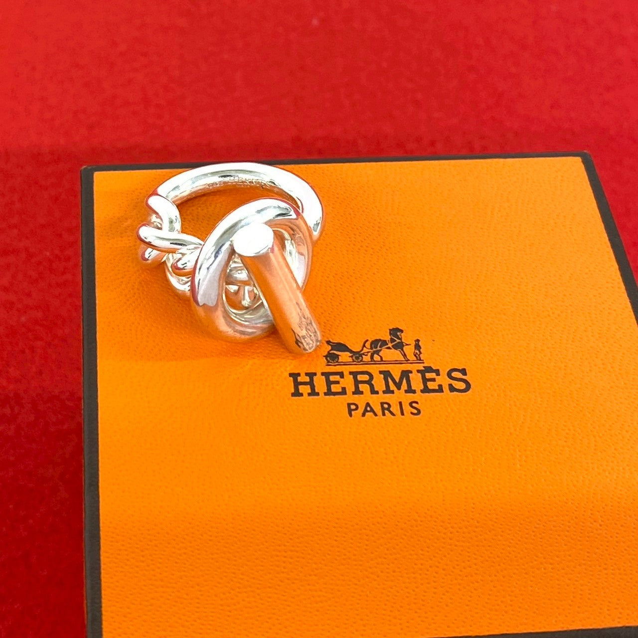 HERMES エルメス クロワゼット リング 指輪