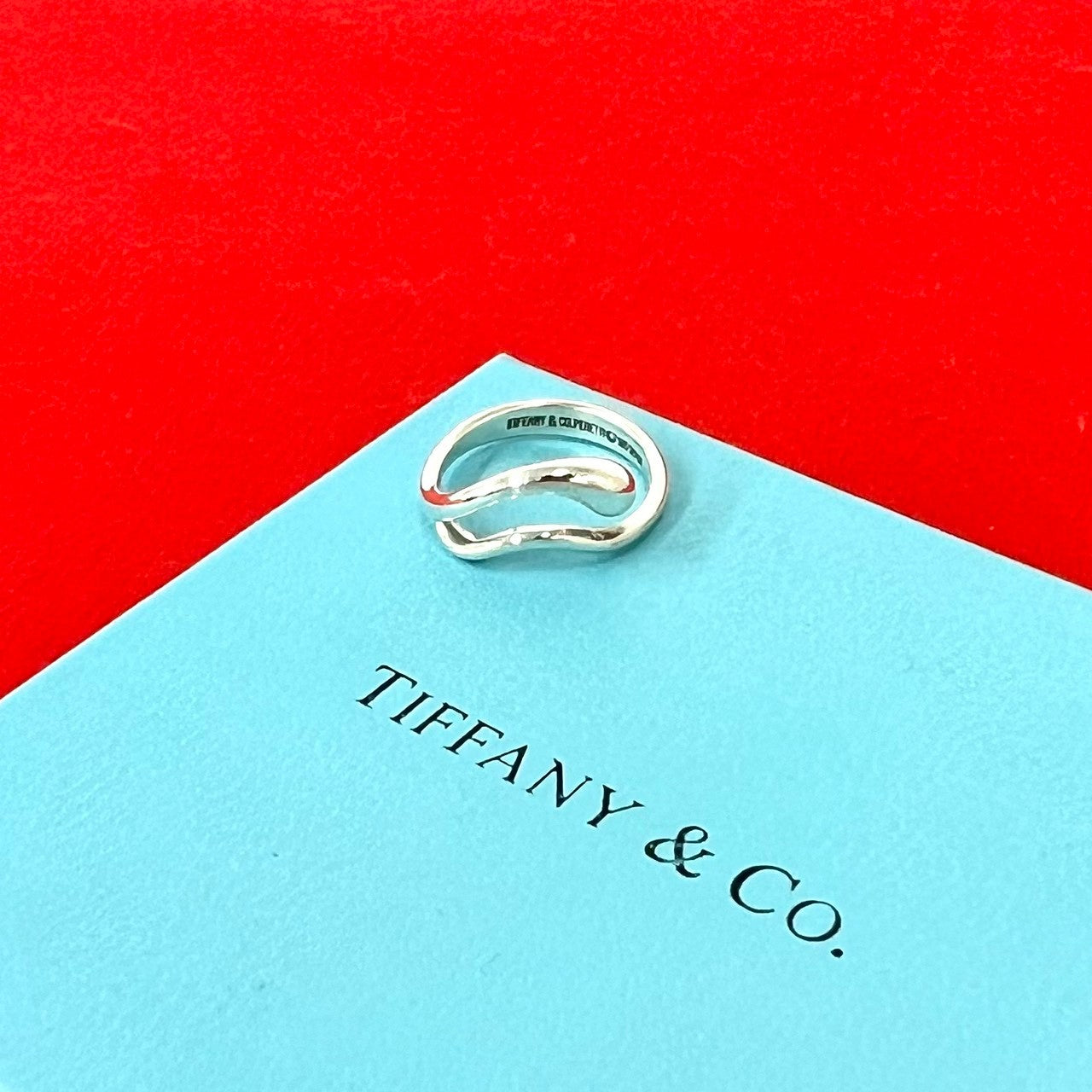 TIFFANY&Co. ティファニー (Vintage) ティアドロップ リング 指輪