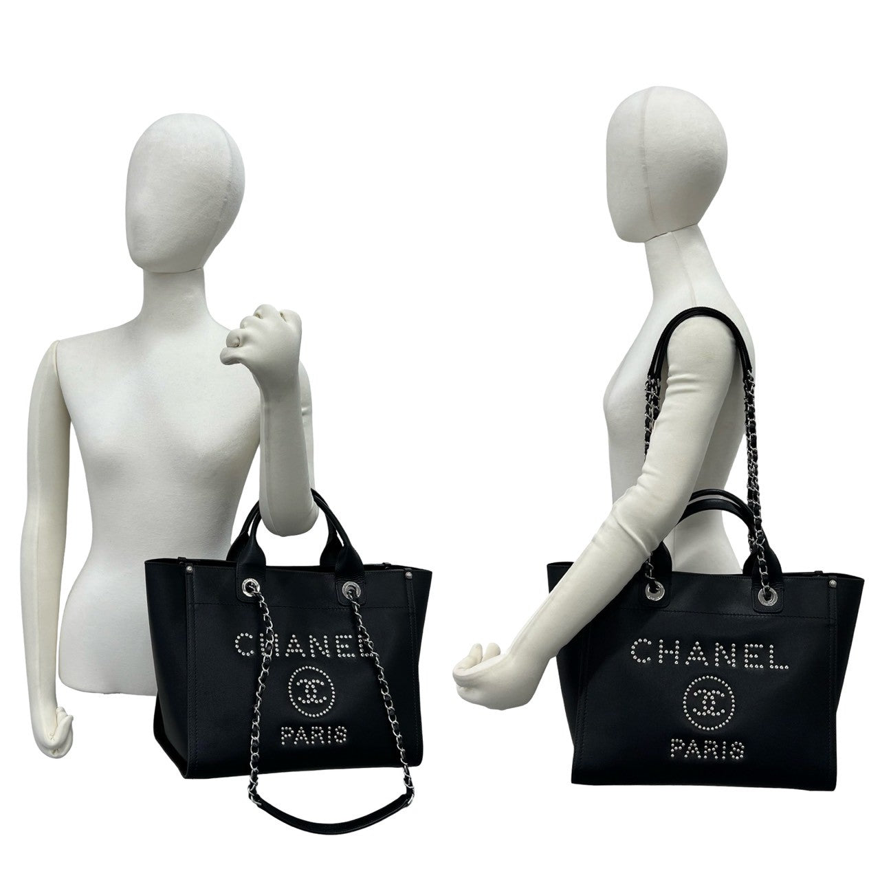CHANEL シャネル ドーヴィル トートバッグ 2