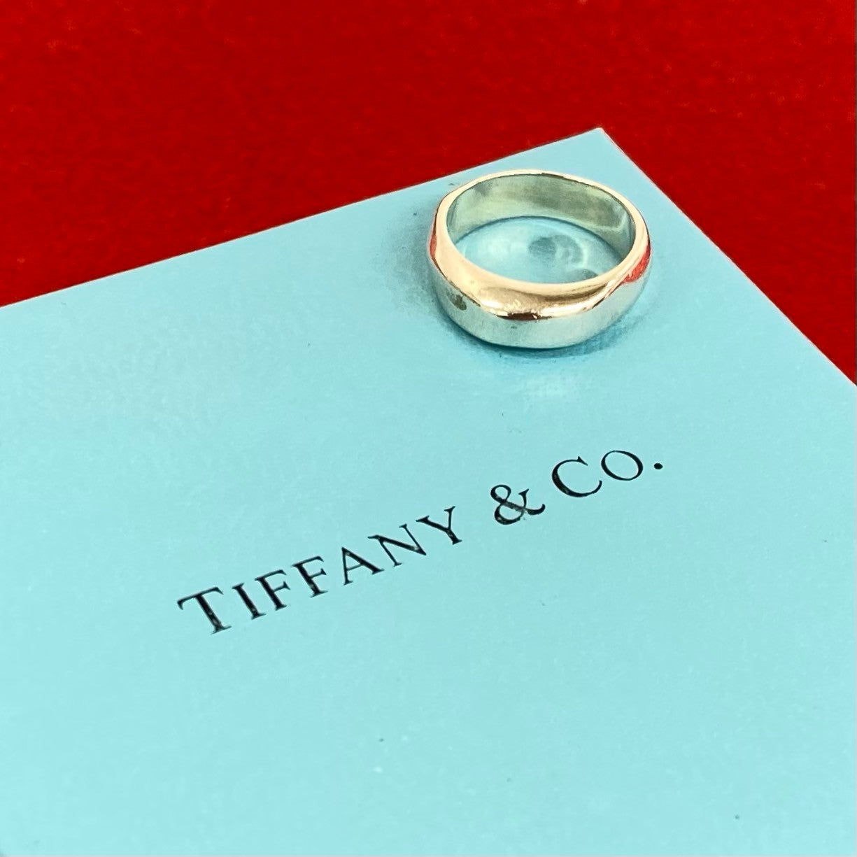 TIFFANY&Co. ティファニー (Vintage) ナイフエッジ リング 指輪