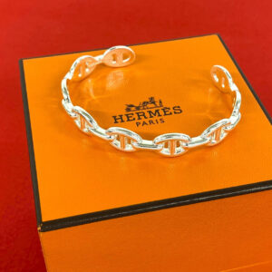 HERMES エルメス アンシェネ バングル