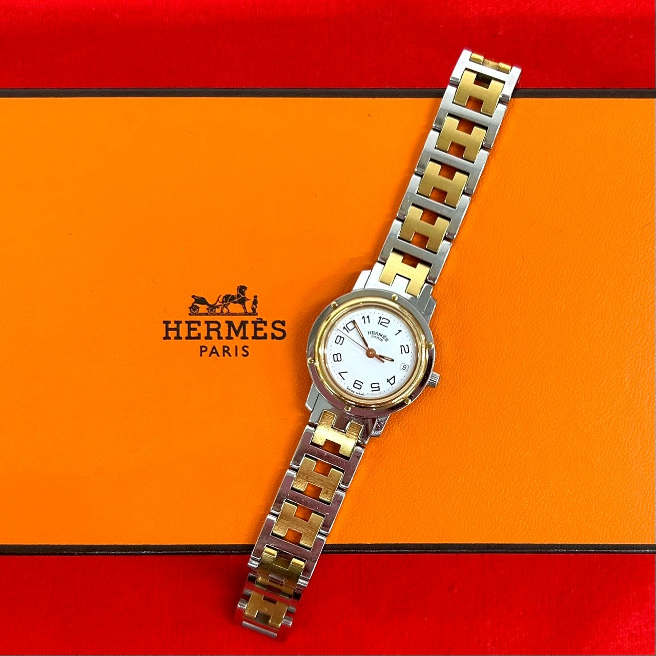 HERMES エルメス (Vintage) クリッパー 腕時計