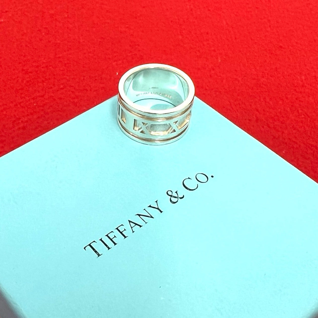 TIFFANY&Co. ティファニー (Vintage) ワイド アトラス リング 指輪