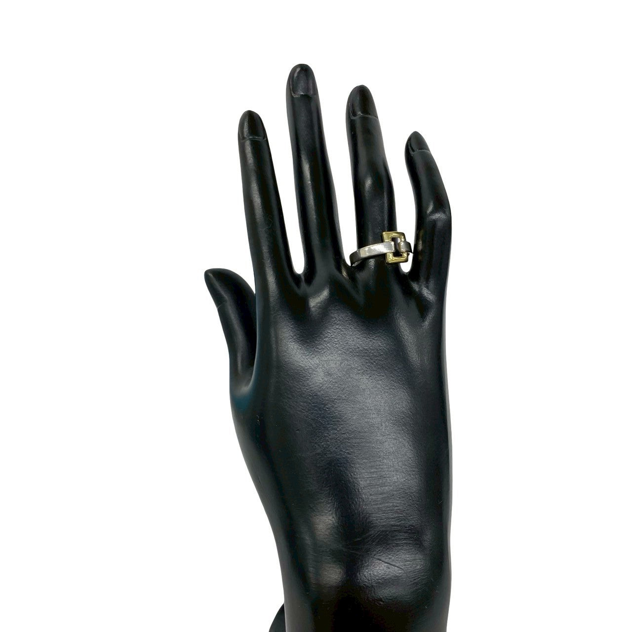 TIFFANY&Co. ティファニー (Vintage) オープン スクエア リング 指輪 2