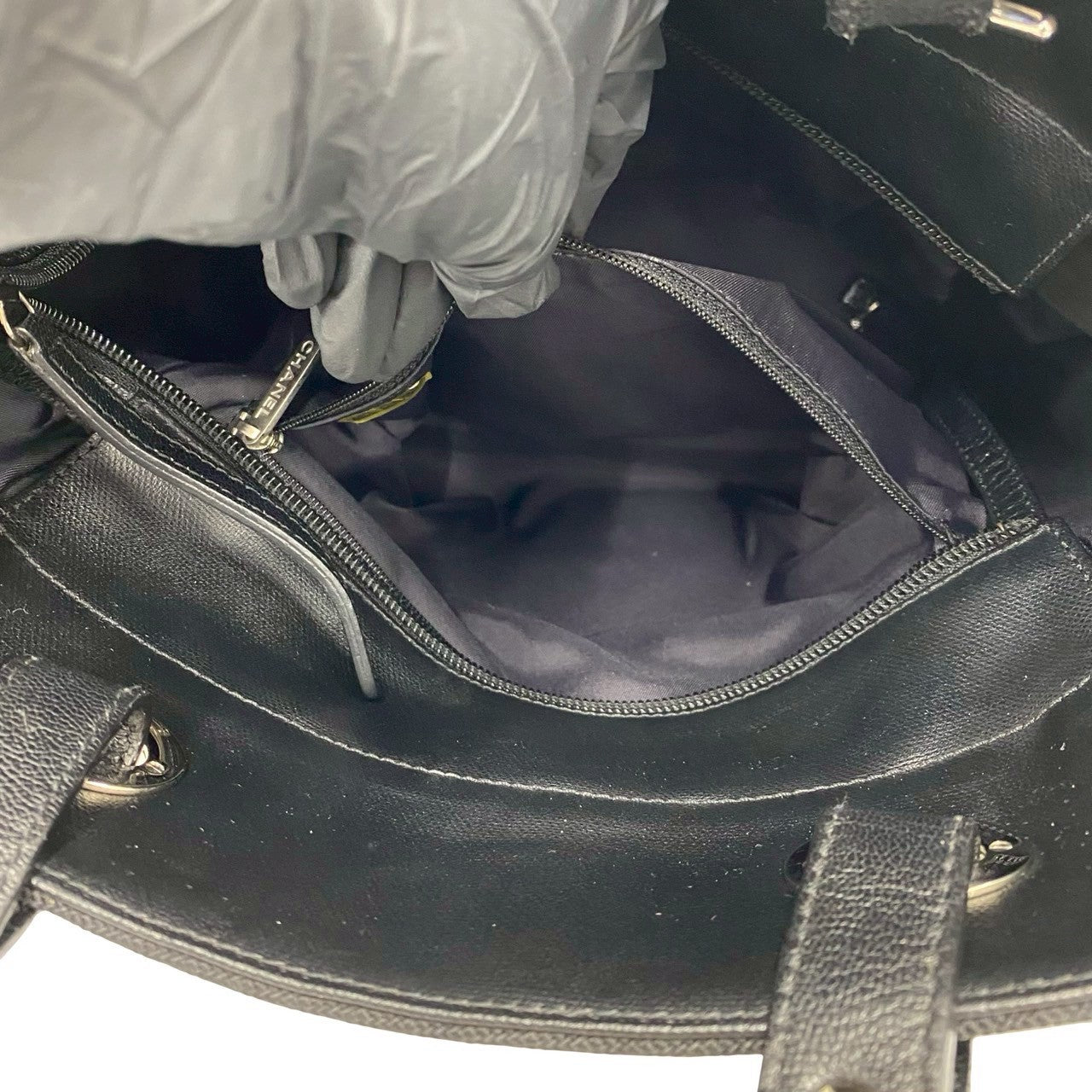 CHANEL シャネル パリビアリッツ PM トートバッグ 10