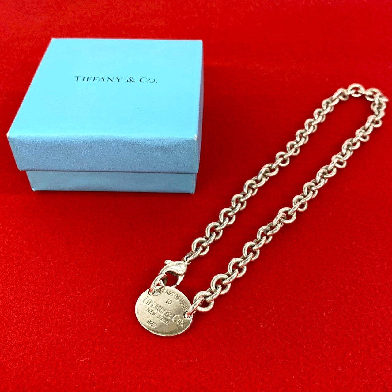 TIFFANY&Co. ティファニー (Vintage) リターントゥ オーバル ネックレス