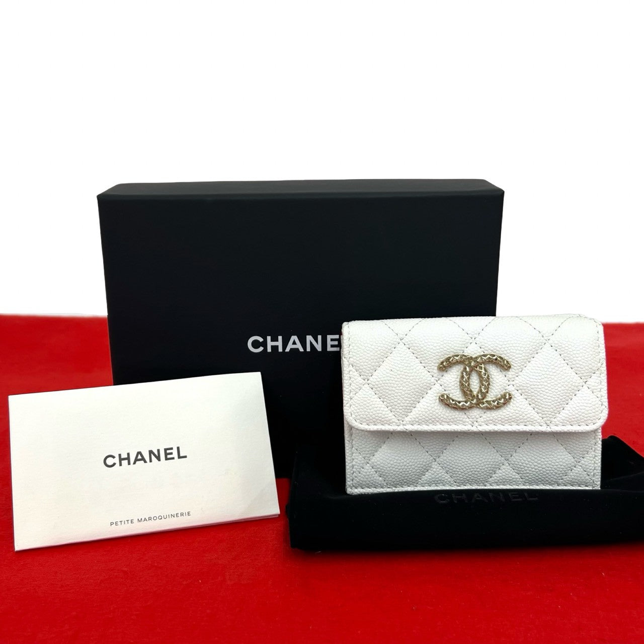 CHANEL シャネル 三つ折り財布