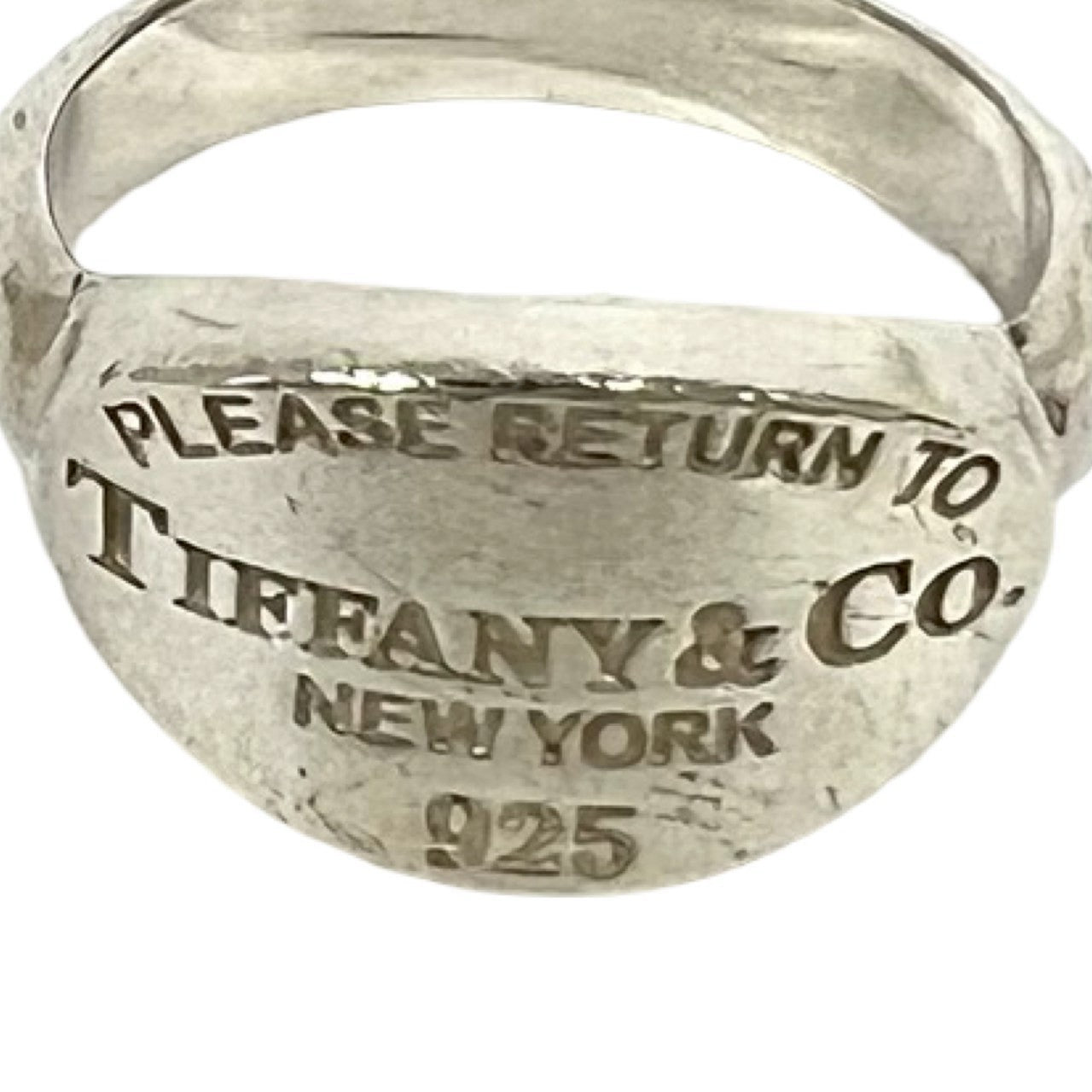 TIFFANY&Co. ティファニー (Vintage) リターントゥ オーバルリング 指輪 3