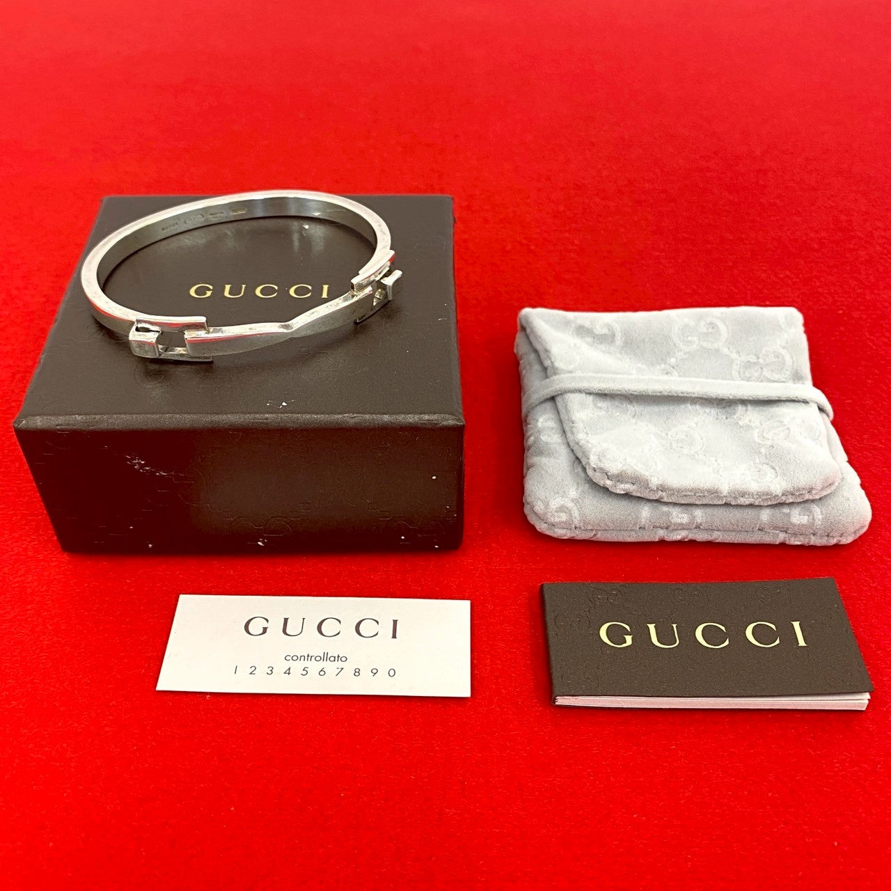 GUCCI グッチ ホースビット ベルト バングル