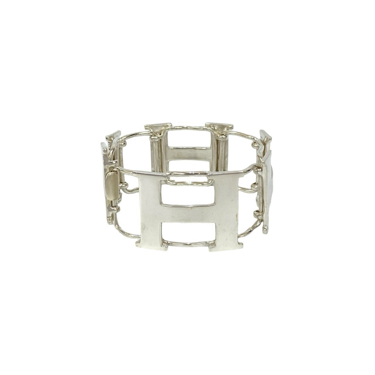 HERMES エルメス (Vintage) シルバー800 ブレスレット 6