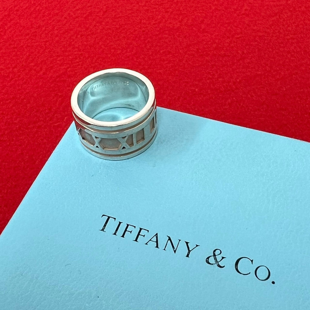 TIFFANY&Co. ティファニー (Vintage) アトラス ワイド リング 指輪