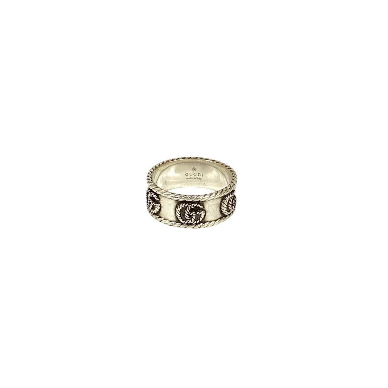 GUCCI グッチ ダブルG ワイド リング 指輪 3