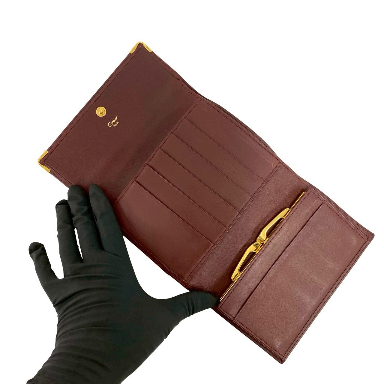 CARTIER カルティエ (Vintage) 三つ折り財布 7