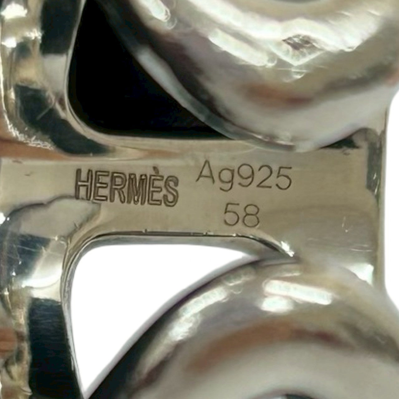 HERMES エルメス オスモズ GM リング 指輪 2