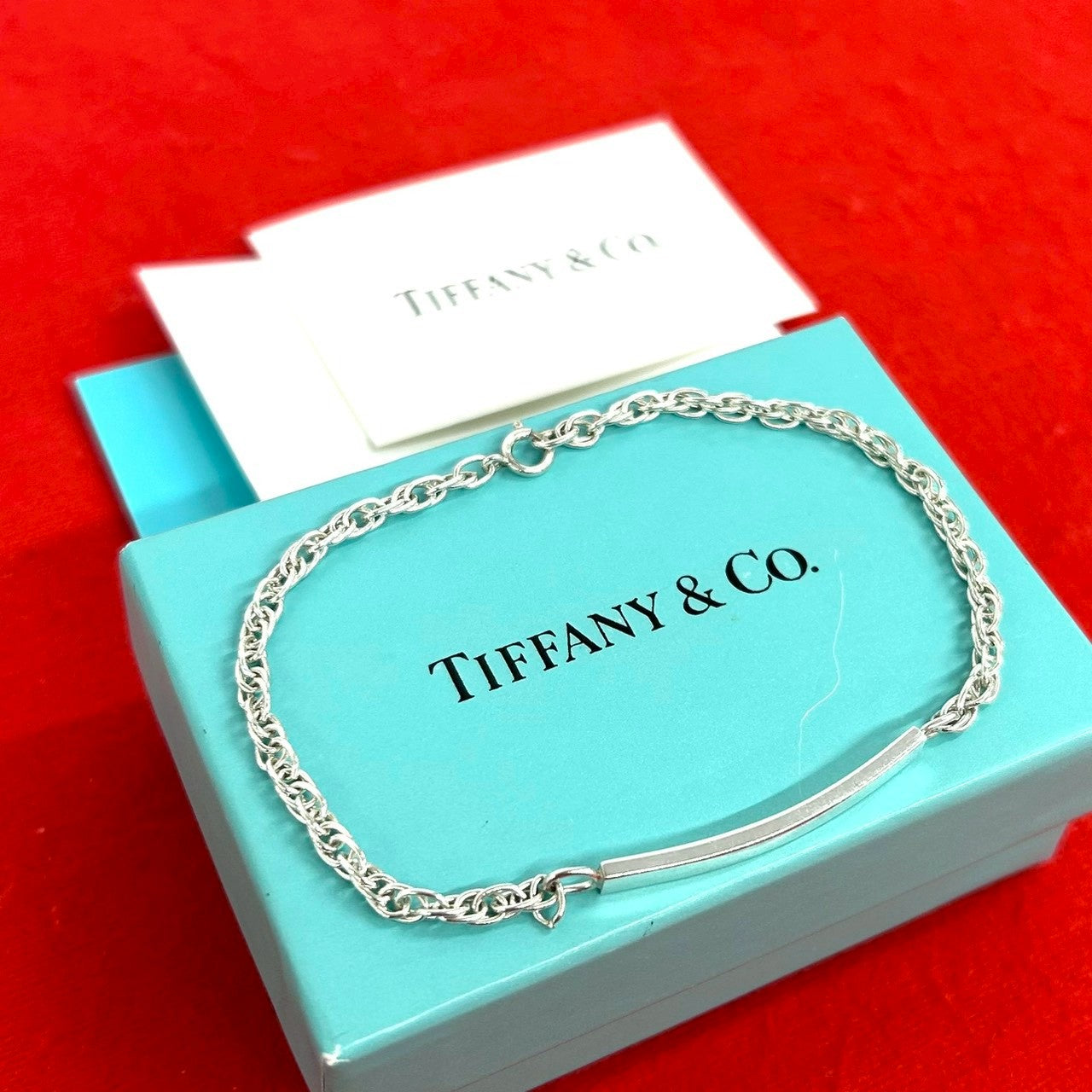 TIFFANY&Co. ティファニー (Vintage) ID ブレスレット