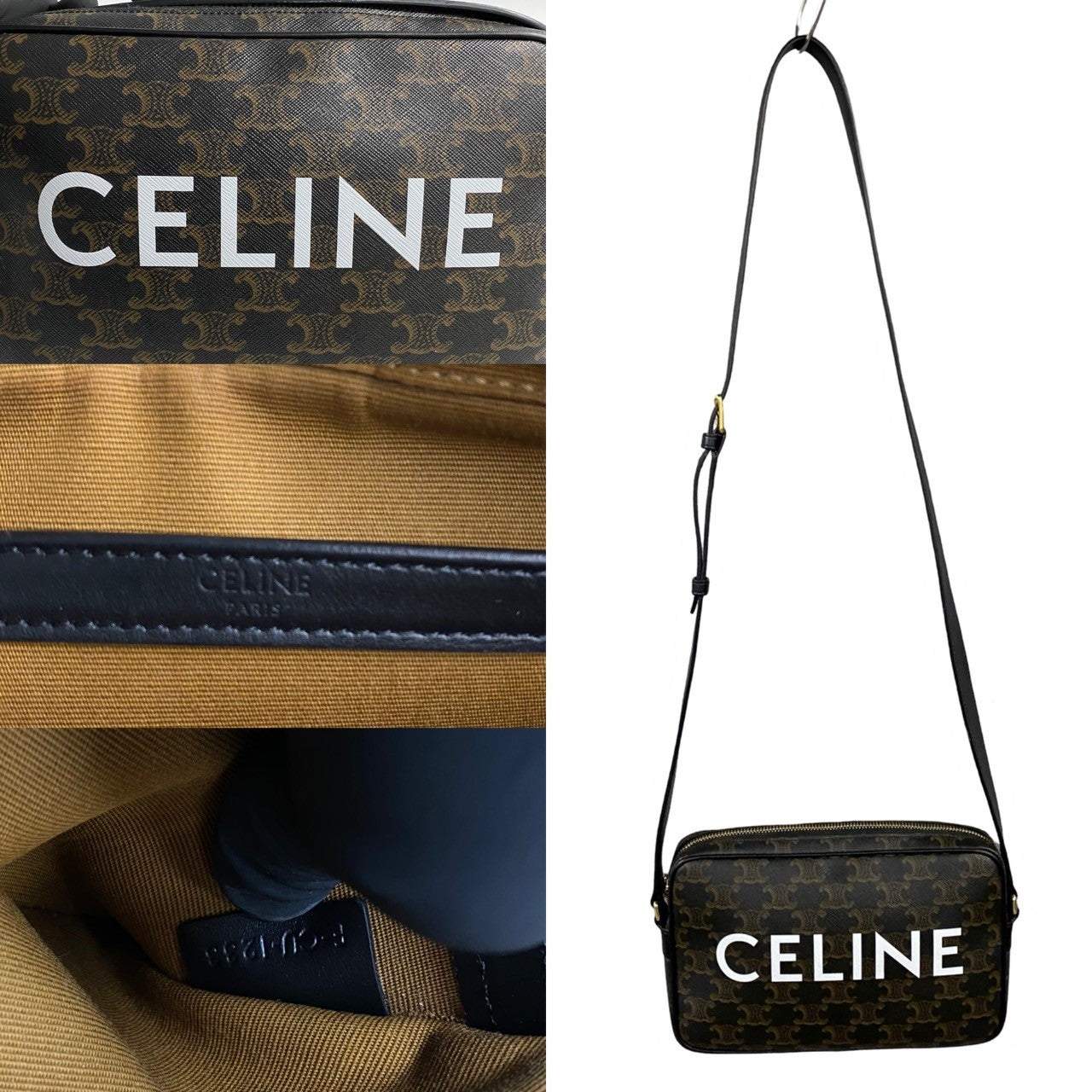 CELINE トリオンフ メッセンジャー ミディアム 3
