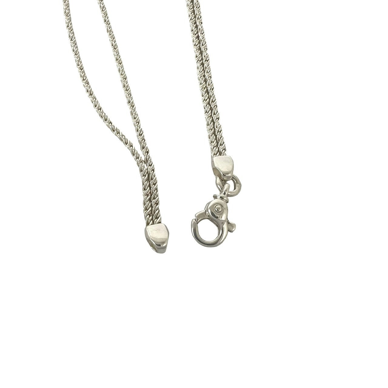 TIFFANY&Co. ティファニー (Vintage) ダブルロープ センターノット ネックレス 5