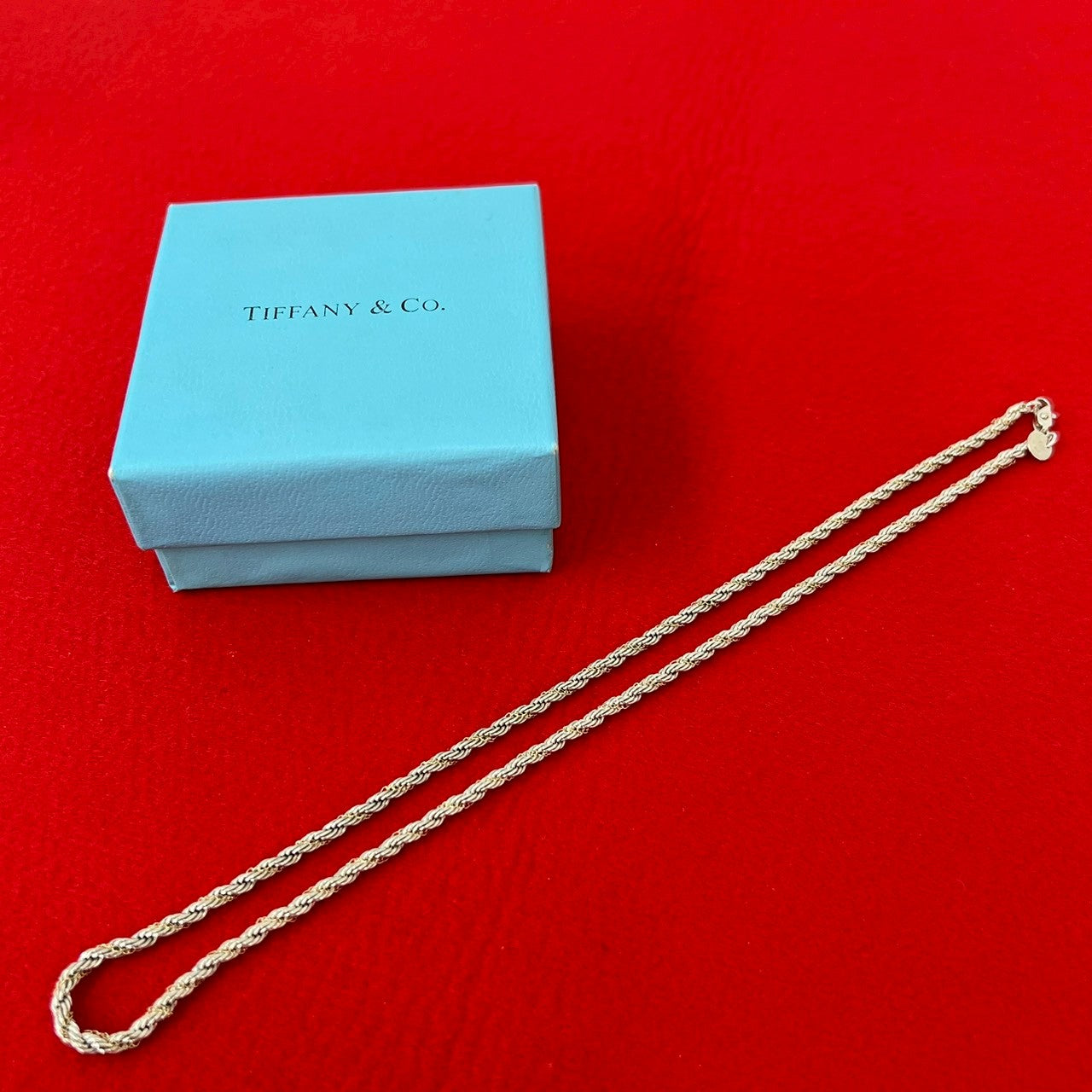 TIFFANY&Co. ティファニー (Vintage) ツイストロープ ネックレス 925 K18 750YG