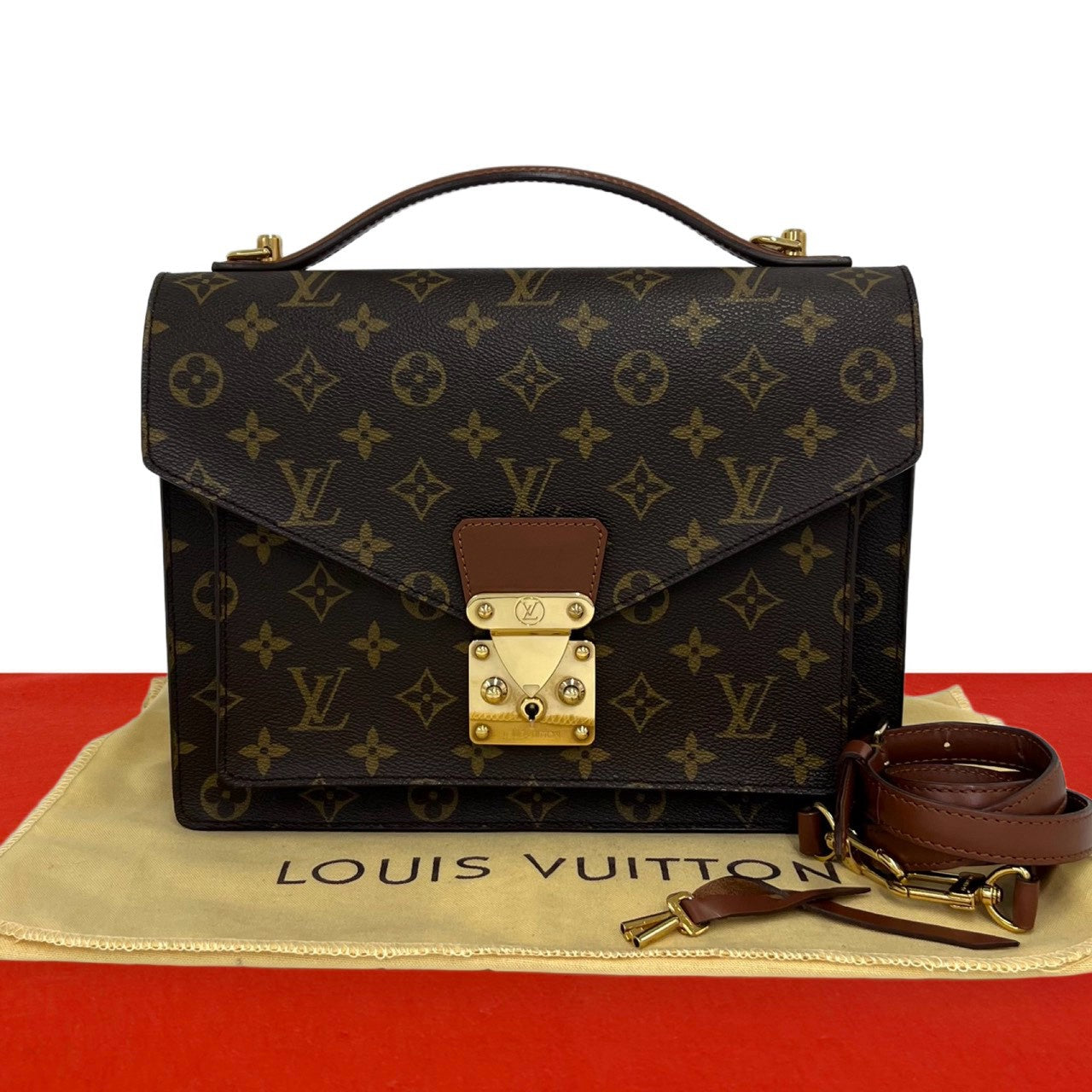 LOUIS VUITTON ルイヴィトン (Vintage) モンソー ショルダーバッグ