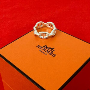HERMES エルメス アンシェネ リング 指輪