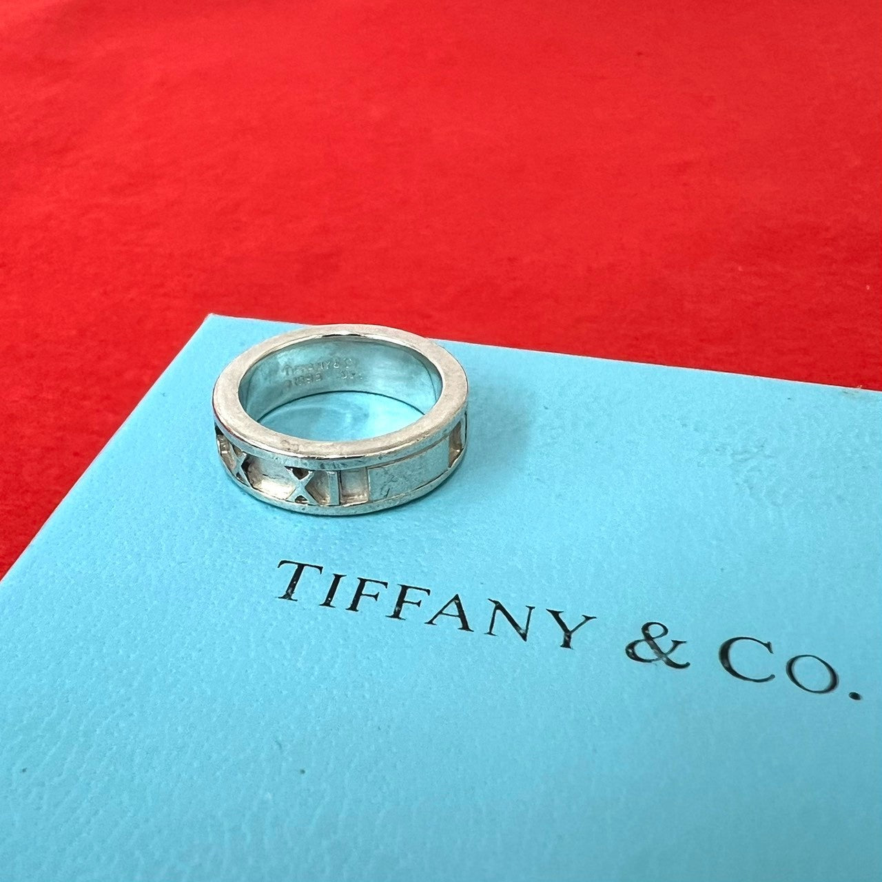 TIFFANY&Co. ティファニー (Vintage) アトラス ワイド リング 指輪