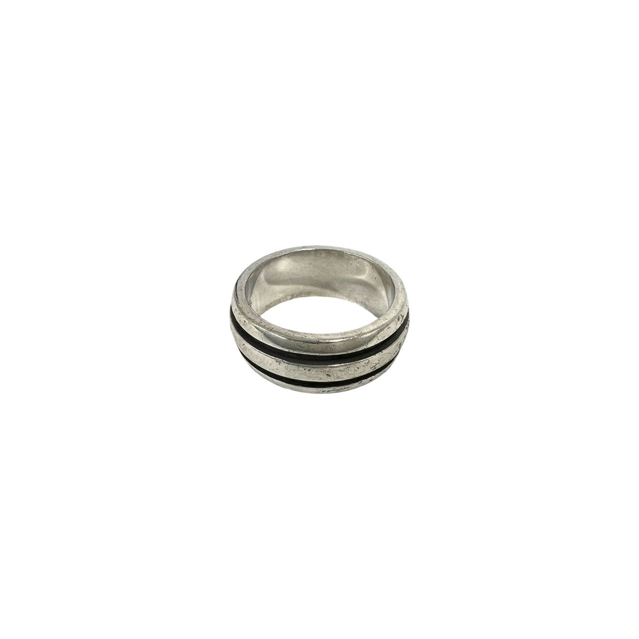 TIFFANY&Co. ティファニー (Vintage) グルーブド ダブルライン リング 指輪 6