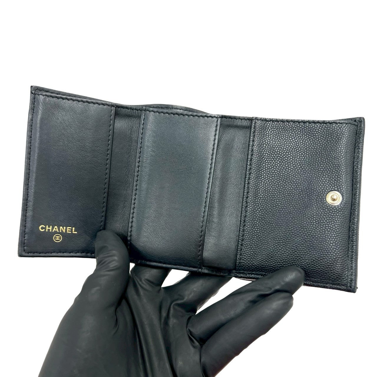 CHANEL シャネル 三つ折り財布 7