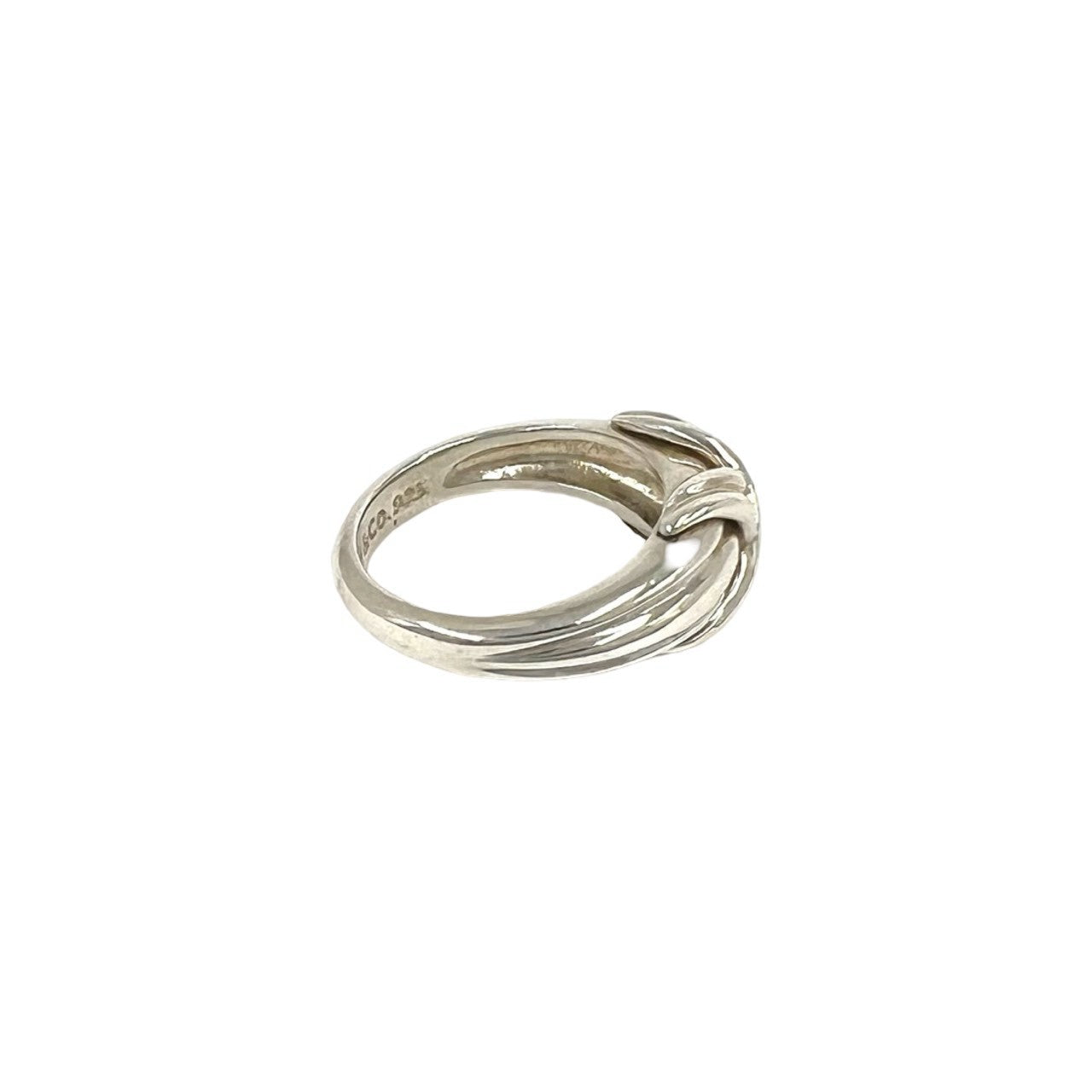 TIFFANY&Co. ティファニー (Vintage) シグネチャークロス リング 指輪 5