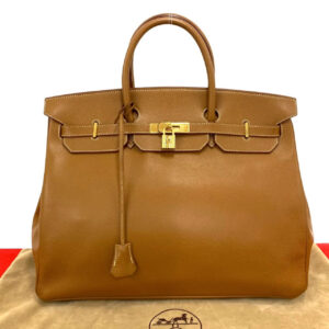 HERMES エルメス バーキン 40 ハンドバッグ クシュベル