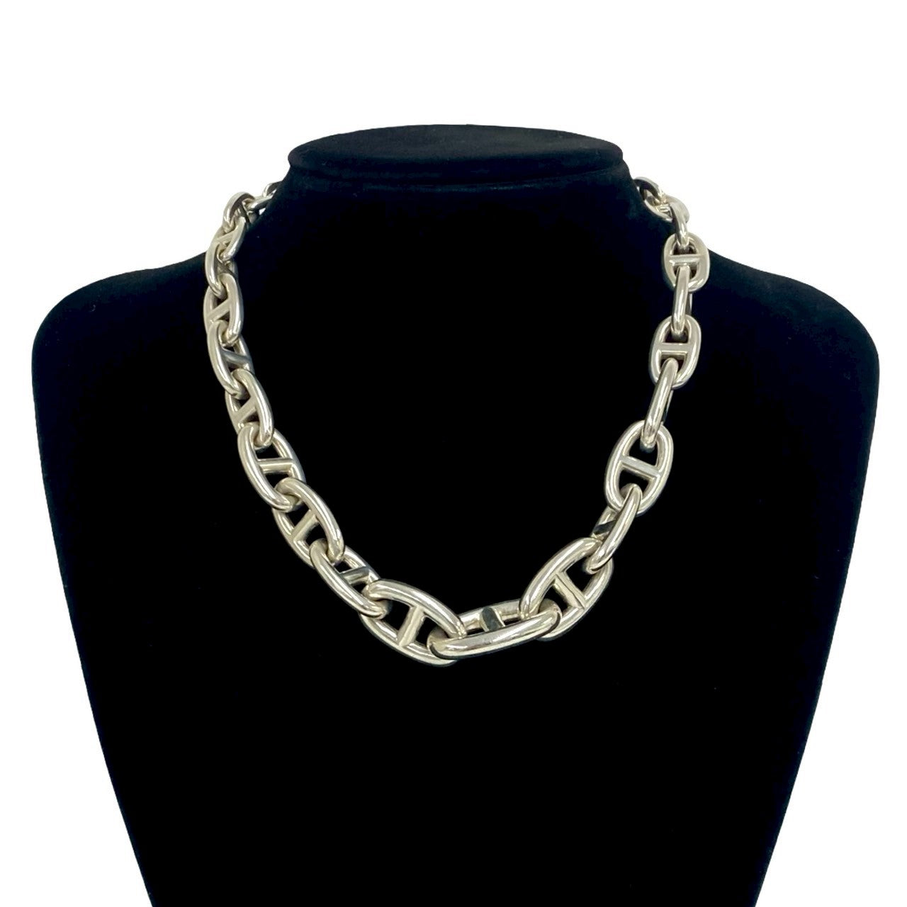 HERMES エルメス (Vintage) シェーヌダンクル クレッシェンド ネックレス 2