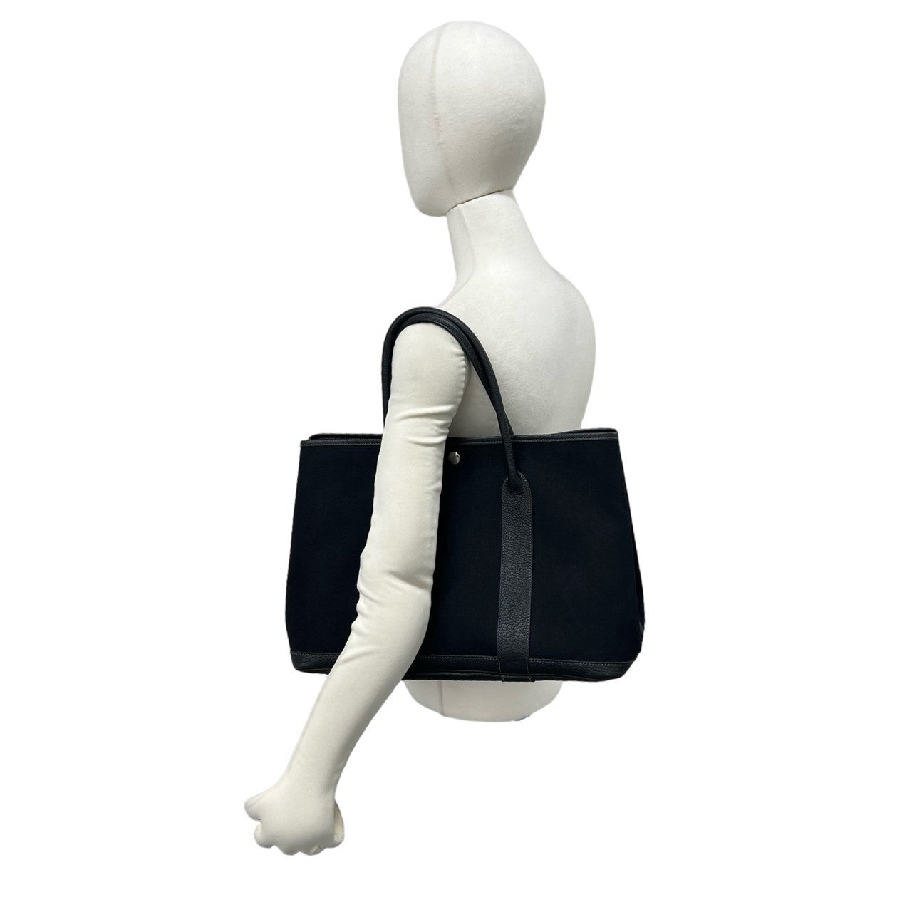 HERMES エルメス ガーデンパーティ PM トートバッグ トワルアッシュ ブッフル 2