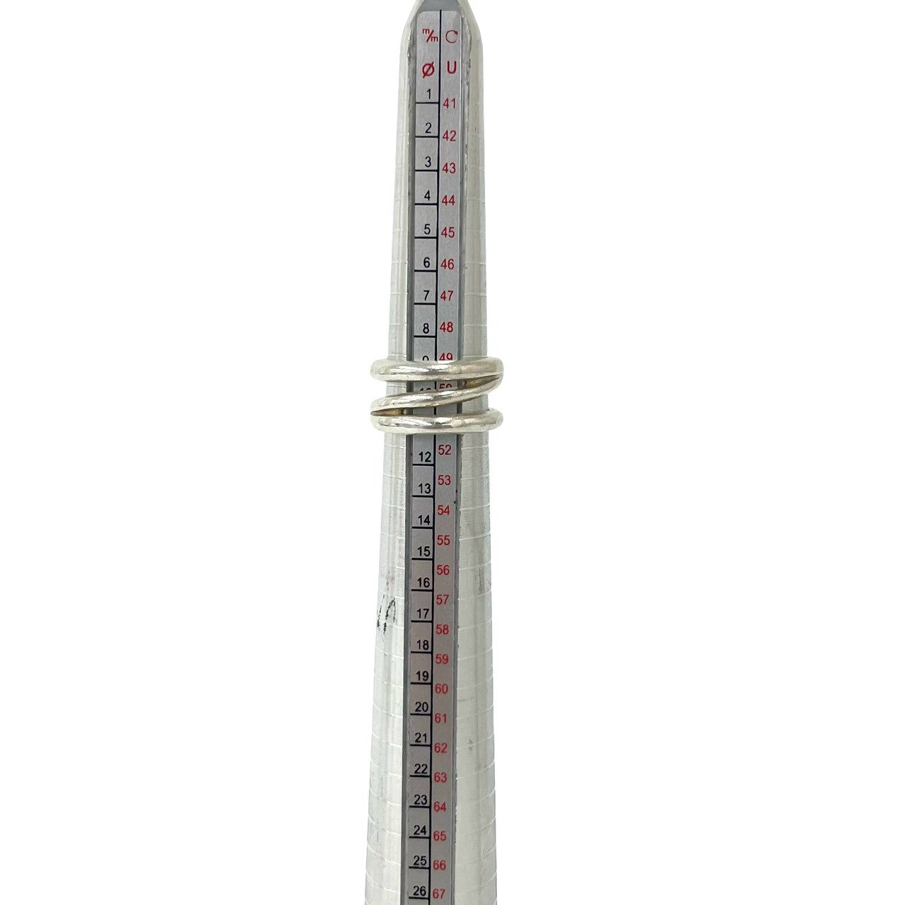 TIFFANY&Co. ティファニー (Vintage) ダイアゴナル リング 指輪 10号 7