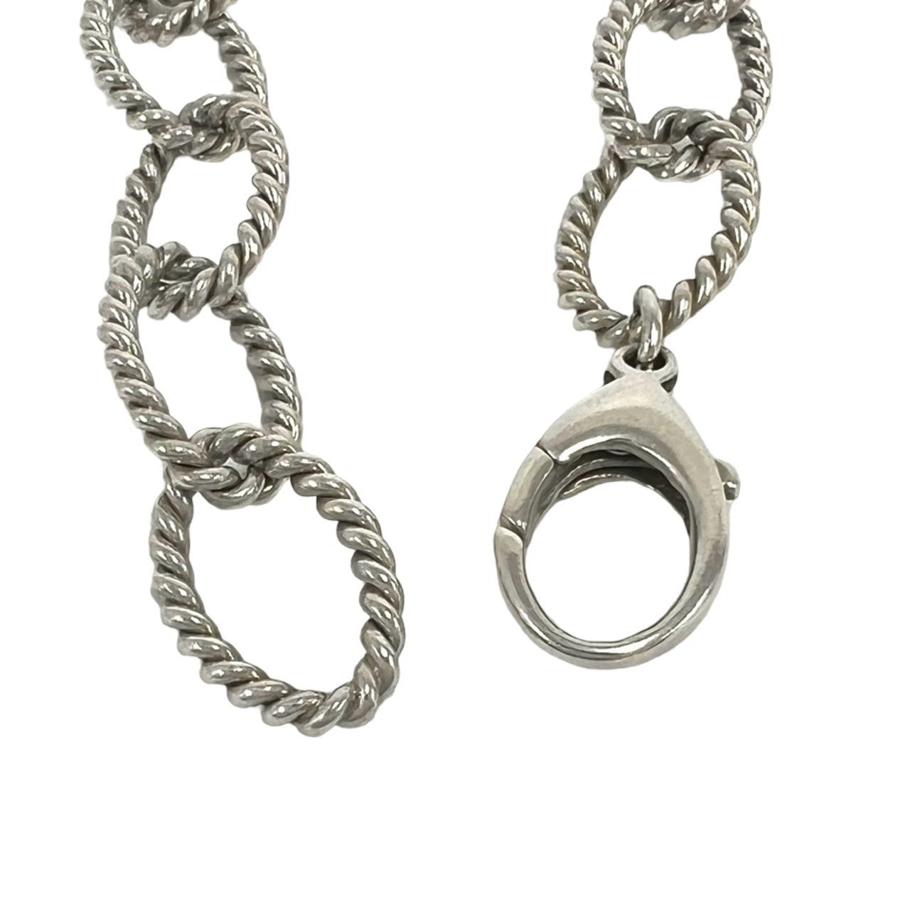 TIFFANY&Co. ティファニー (Vintage) オーバルリンク ツイスト ブレスレット 4
