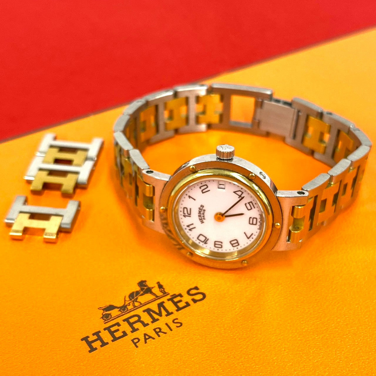 HERMES エルメス (Vintage) クリッパー 腕時計